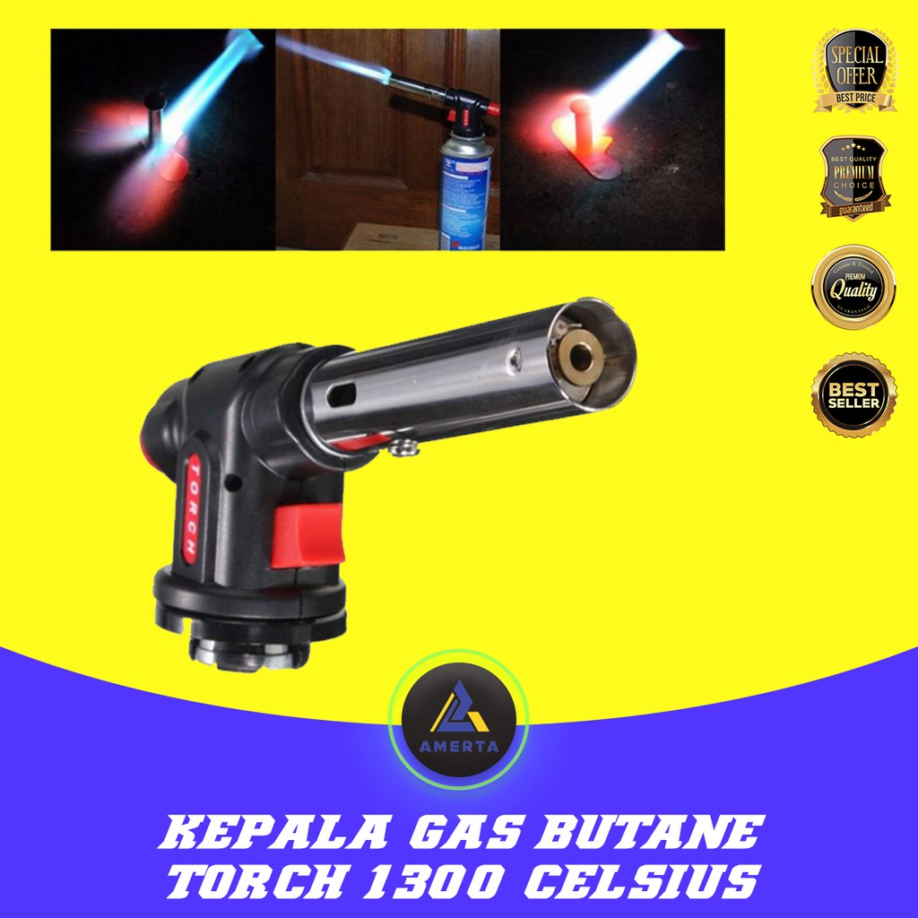 Portable Gas Torch Butane Flame Gun Non Inverter