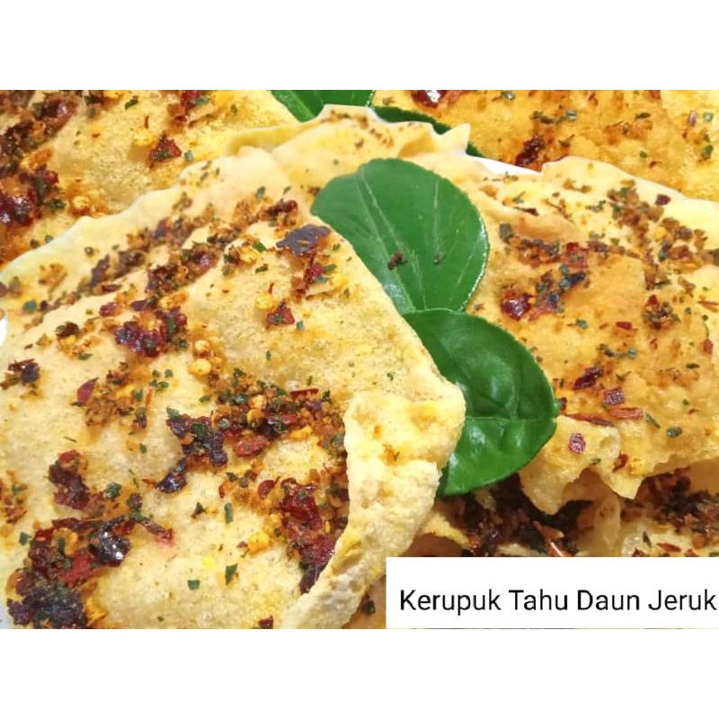 

CEMILAN KERUPUK TAHU DAUN JERUK PEDAS