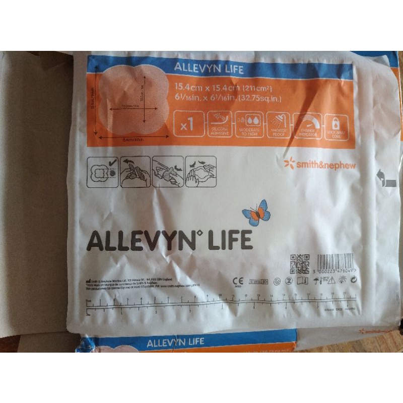 foam allevyn life 15.4cm x 15.4cm