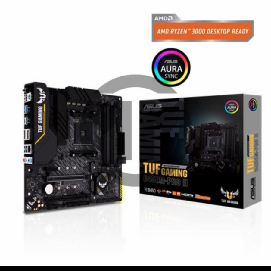 Asus Tuf Gaming B450M-PRO II Motherboard Socet Am4