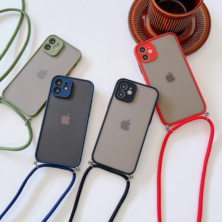 OPPO RENO 5/4/4F/4 PRO/3/2F BUMPER DOVE CASE TALI LANYARD GANTUNGAN SEWARNA (ART. 80)