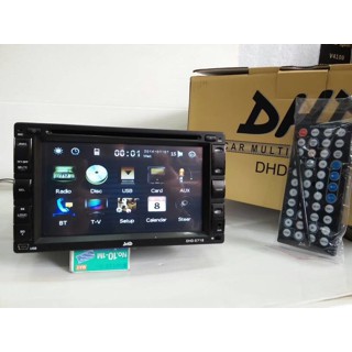 tv mobil/dvd doubledin/headunit merk DHD by skeleton layar 6.5 inci
