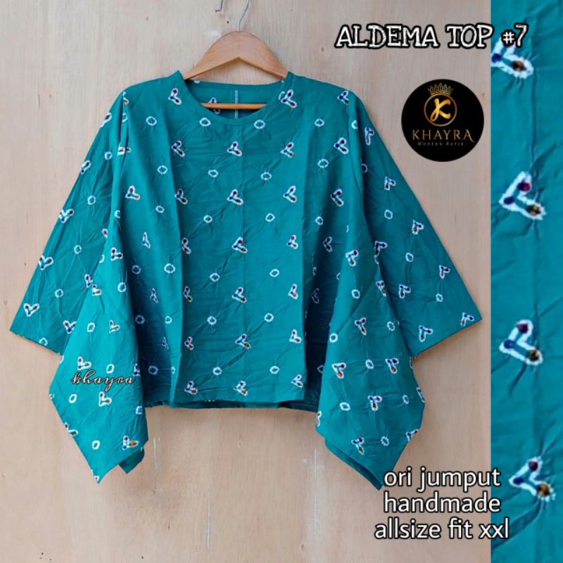 BLOUSE BATIK ADEEMA BATIK BY KHAYRA 100000% REAL PICT NO TIPU