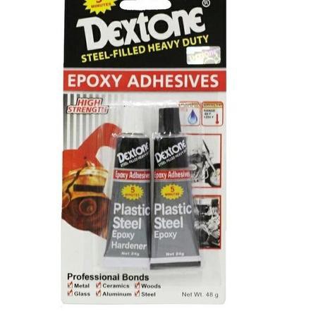 

Baru KELW7 LEM EPOXY / LEM CAMPUR / BESI / SERBAGUNA DEXTONE 5 MENIT Lem Besi Dextone 48g/ 48 gram J