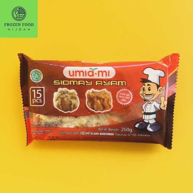 

UMIAMI SIOMAY AYAM ISI 15