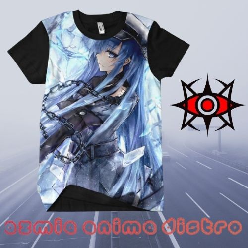 kaos 3D Fullprint Anime Akame Ga KiLL EsDeath