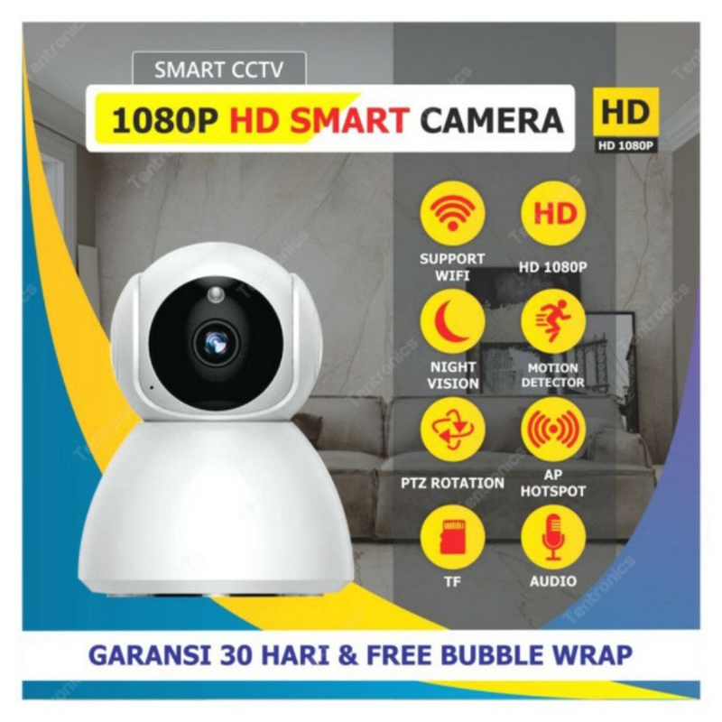 IP Camera 1080P CCTV Snowman 8MP V380 Pro Cam Kamera Wireless Wifi