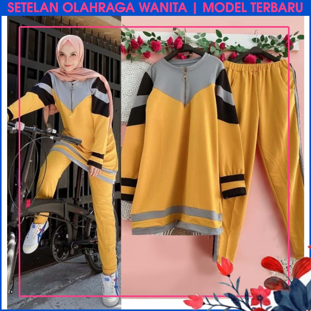 COD SETELAN JUMBO LD 100 130 FIT XXXXL SET OLGA SETCEL MUSLIM BAJU SENAM ROCELLA KAOS JOVANCA RO Ba
