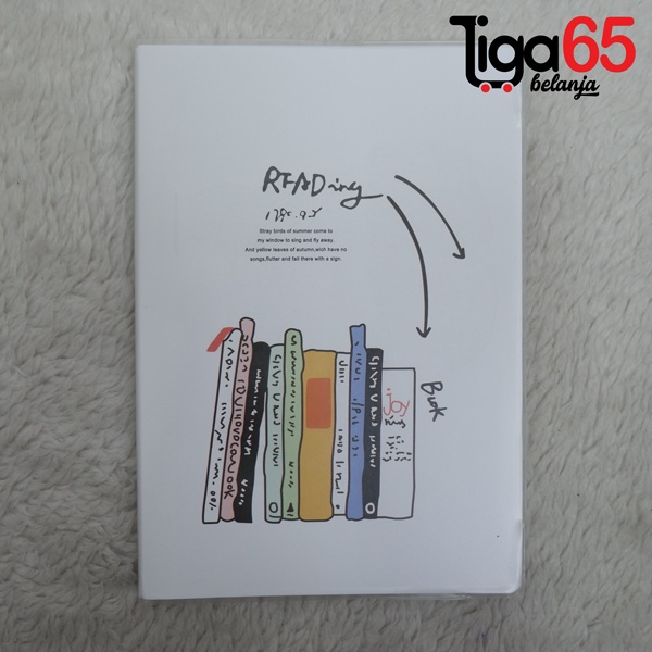 365 Notebook/Buku Diary/Buku Harian/GREEBEL NOTE BOOK 8080 A5C