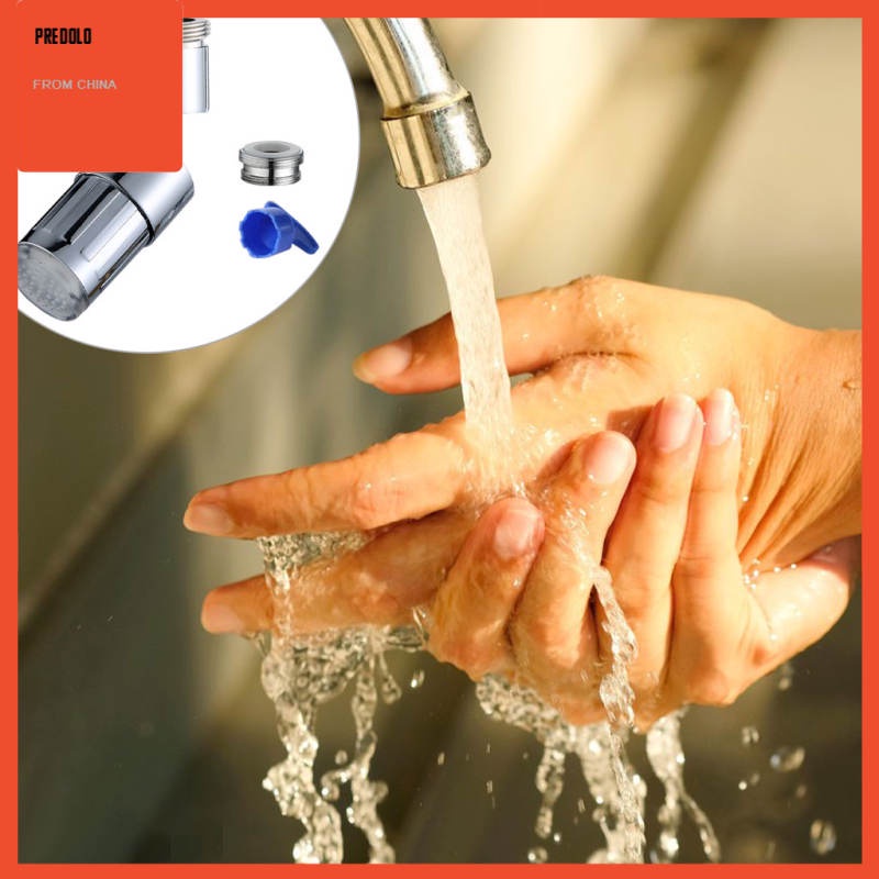 [In Stock] Rotatable Splash Filter Faucet Water Filter Nozzle Tap Head Faucet Aerator