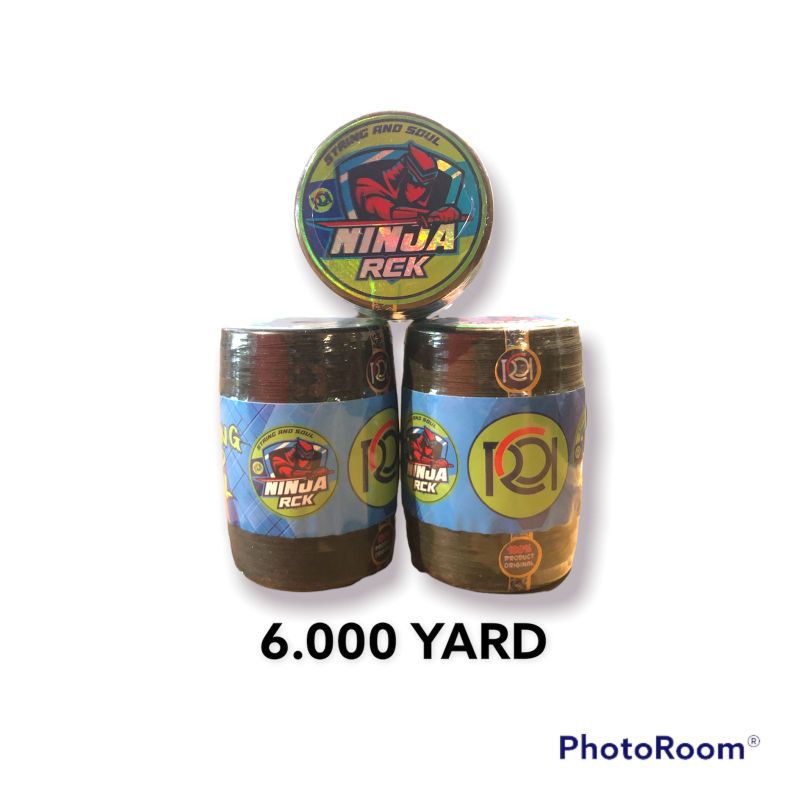 SENAR RCK GELASAN MATOT HITAM NINJA 0.18 6000YARD BERKUALITAS SUPER TAJAM FULL TREATMENT
