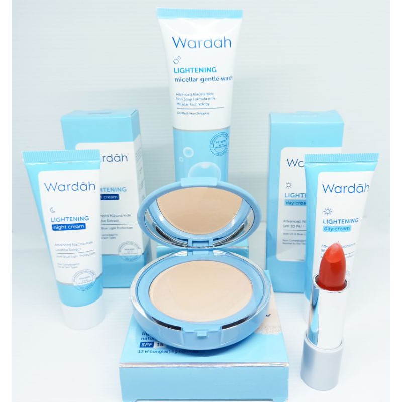 Wardah Lightening Skincare Paket 5 in 1