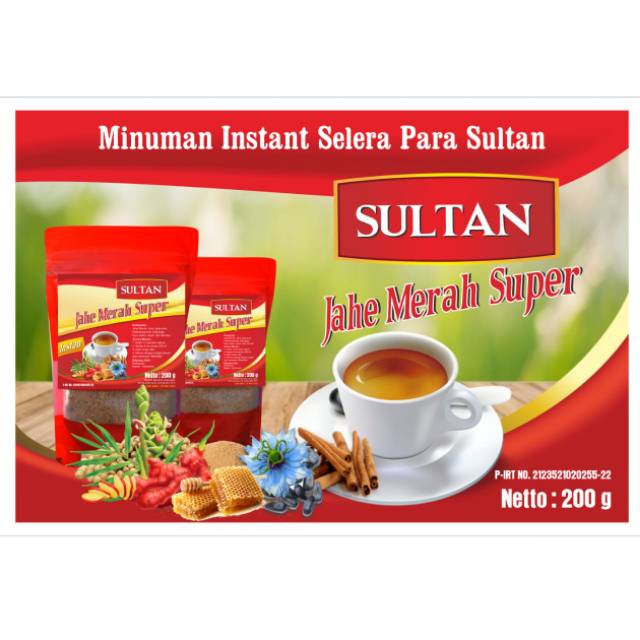

JAHE MERAH SUPER SULTAN