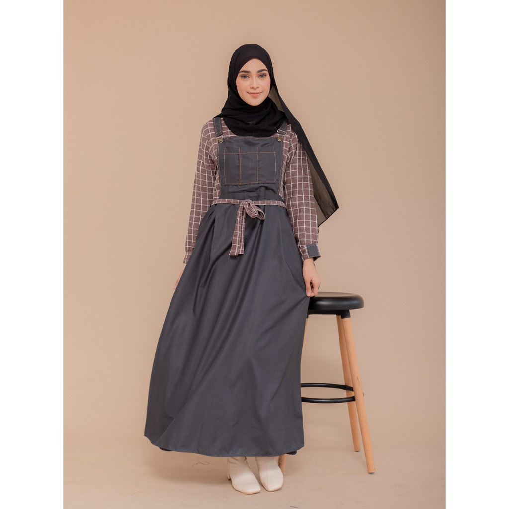 Ricis by Khayra - Retro Dress - Gamis Terbest Seller  Ria Ricis-2