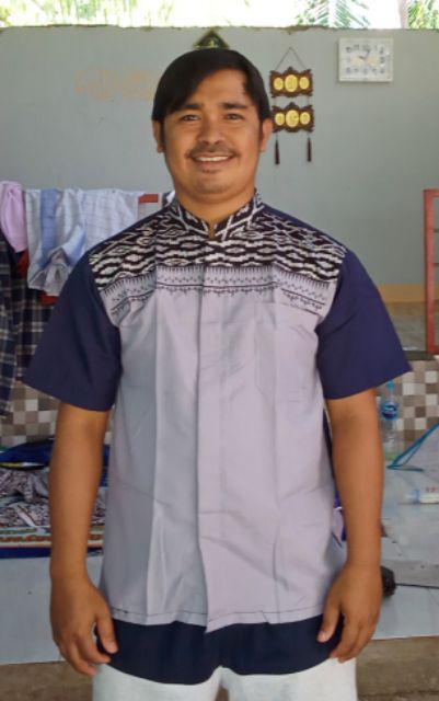 Batik Pria Lengan Panjang Slim Fit Modern Batik Slimfit Pria Distro