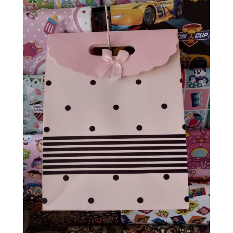 

papper bag tutup glossy import