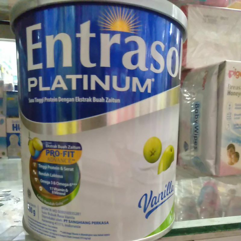 

Entrasol platinum vanila/ coklat 800gr