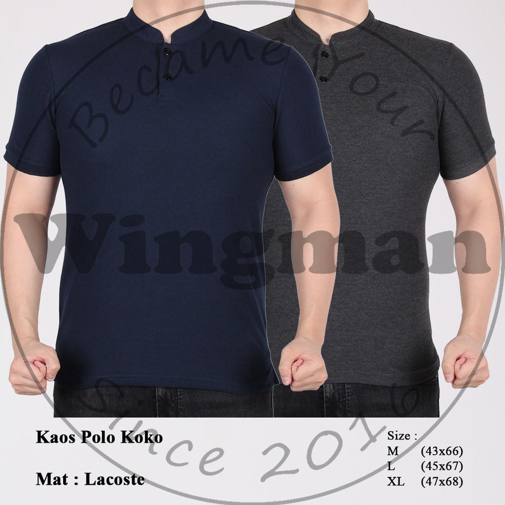 Baju Kaos Polo Shirt Premium Kombinasi Stripes BABY BLUE Shopee