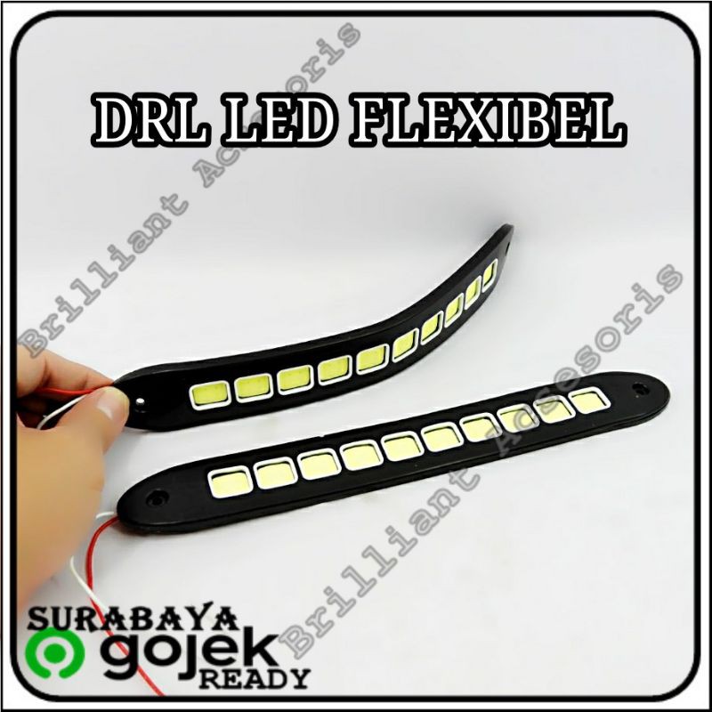 New DRL LED  - White 12v - Flexibel / Jaguar / Eagle Eyes