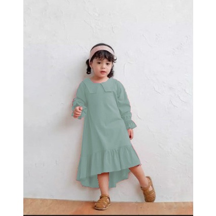 BDG_STYLE (COD) FIKA//DRESS ANAK PEREMPUAN//DRESS KEKINIAN//DRESS ANAK CEWEK//DRESS TERBARU/TUNIK CEWEK//TUNIK ANAK TERBARU