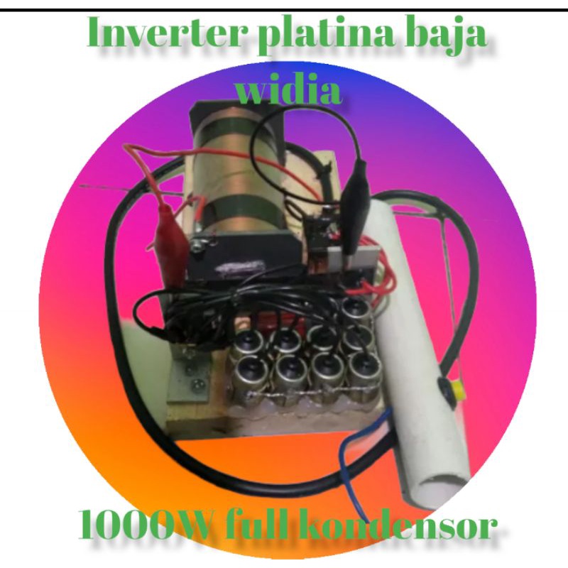 inverter platina baja widia 1000fulkonndensor/ FREE 1 SET PLATINA