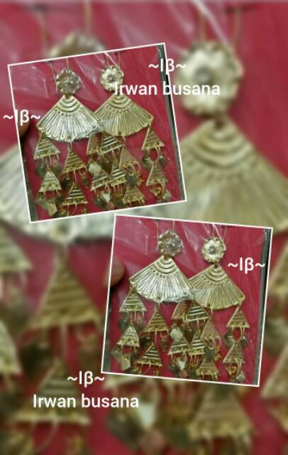 Anting bodo dewasa / anting adat melayu dewasa