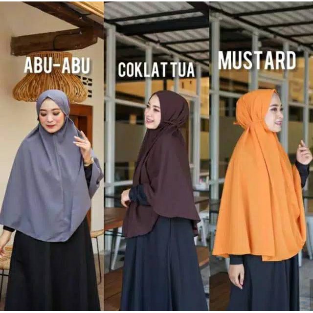 (BISA COD) BERGO INSTAN MARYAM BAHAN DIAMOND HIJAB JILBAB KERUDUNG MURAH-4