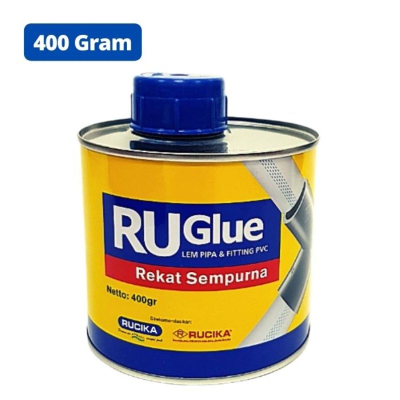 

Lem pipa RUGLUE kaleng 400gr Lem pipa serbaguna