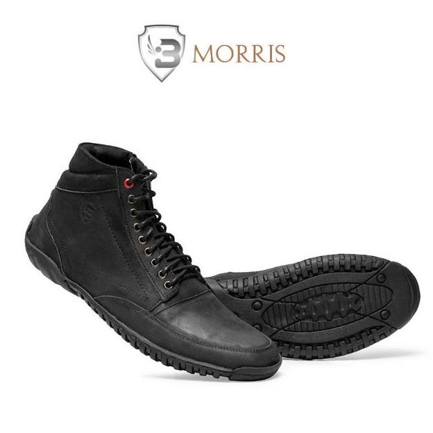 [KODE G8ZQO] COD Sepatu kulit BAROK ID MODEL ZIPPER MORRIS