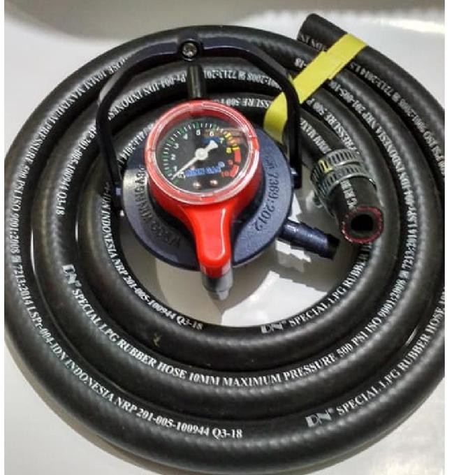 New / Regulator WINN GAS W 900 M Trilock Selang Gas LPG 500 PSI 3 lapis ori / Barang Berkualitas
