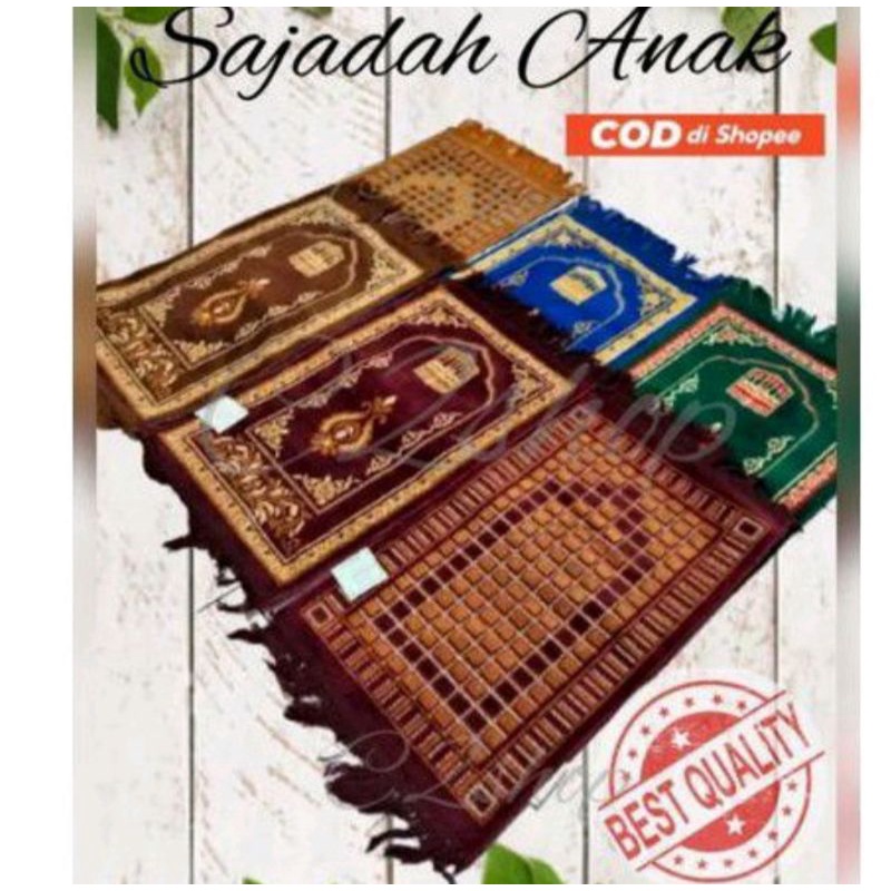 sajadah anak Turki | sajadah muka