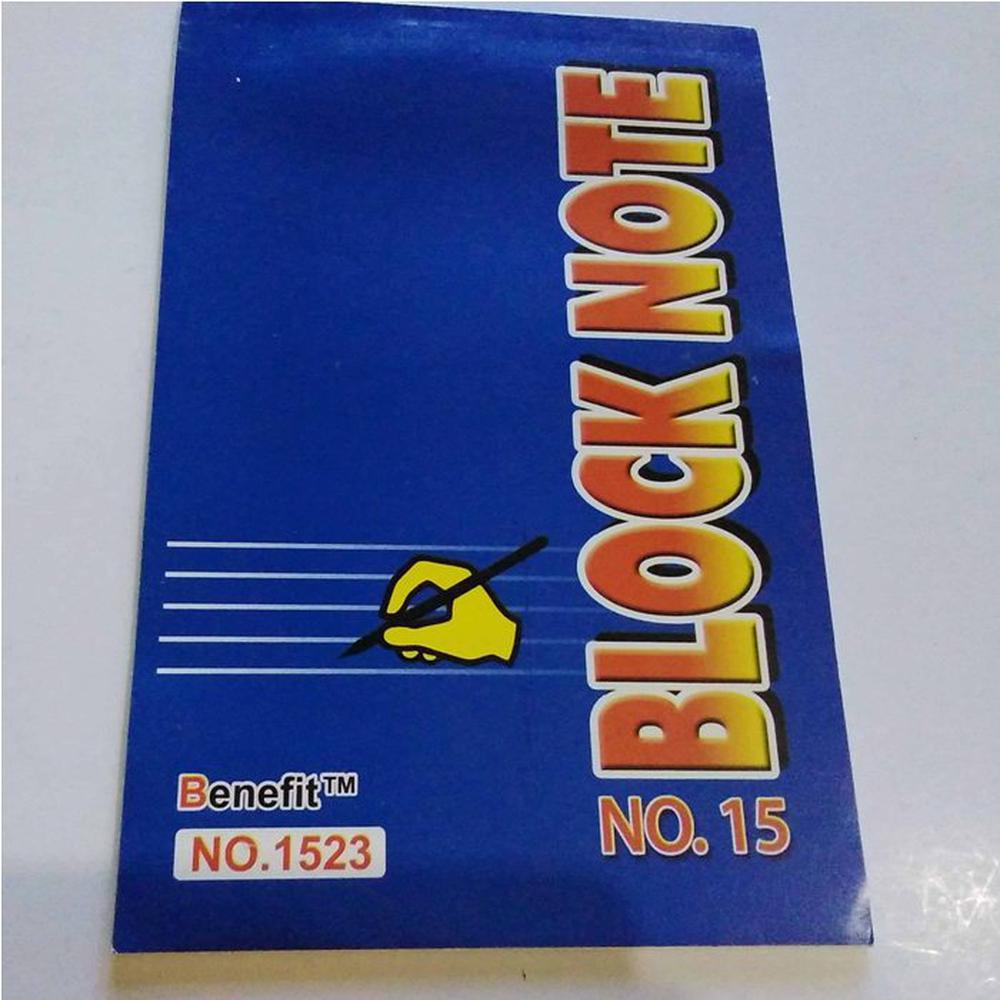 

BLOCK NOTE BENEFIT BIRU A5 NO.152