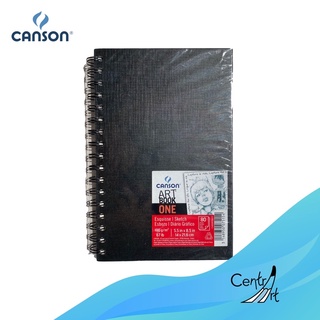 Jual Canson One Artbook Sketchbook Spiral Black 100Gsm 80 Lembar Indonesia|Shopee Indonesia