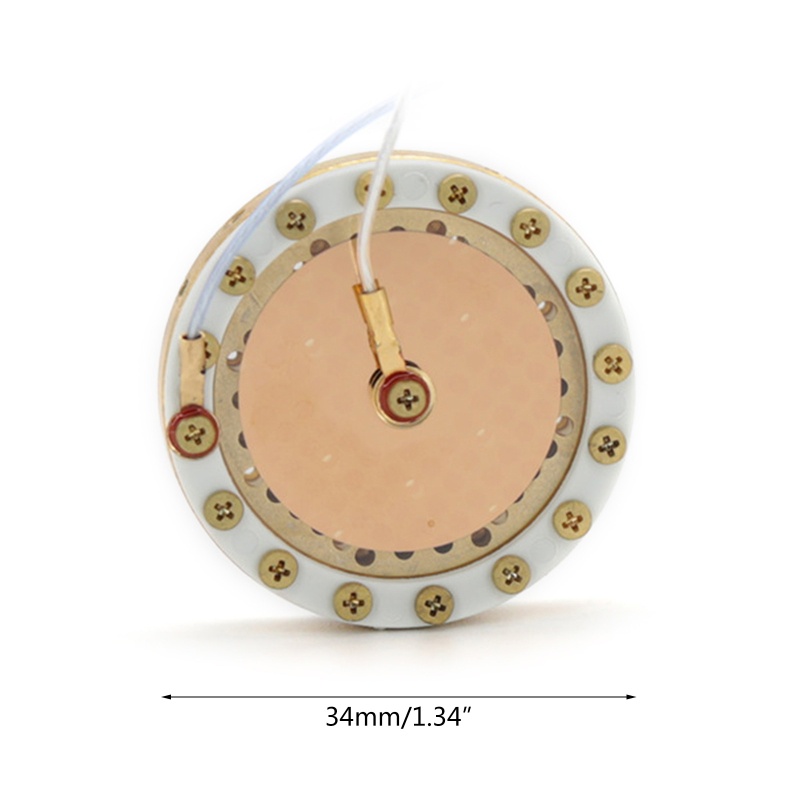 Btsg Mikrofon Diafragma Besar Cartridge Core Kapsul Diameter 34mm/1.33in Tembaga