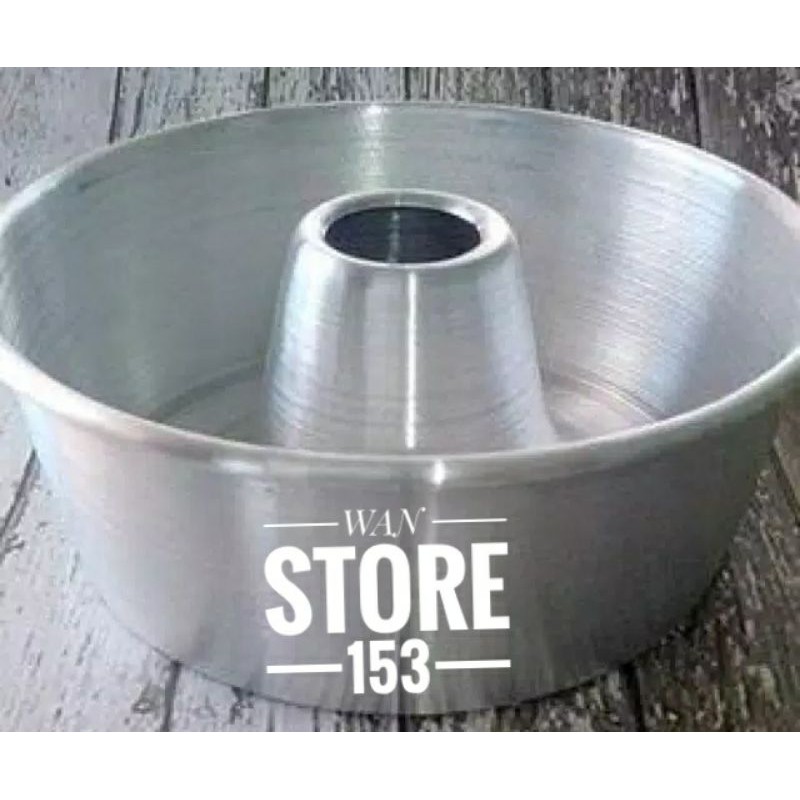Loyang kue bolu tulban Alumunium /cetakan kue pulde ,bolu cake press/18cm