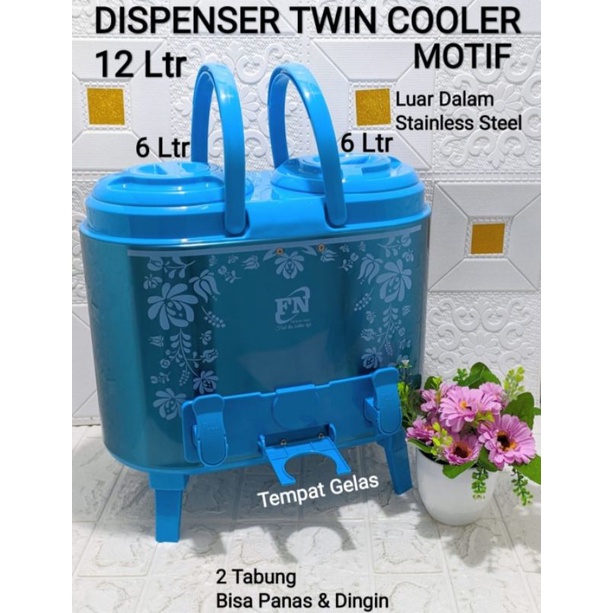 Dispenser / Water Jug Twin Cooler FN 12 Liter