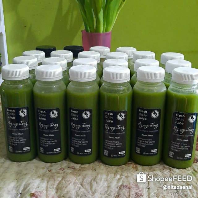 

Jucie jus sayur organic by nyi iteng