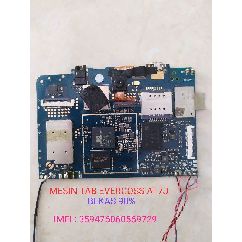 MESIN TAB EVERCOSS AT7J BEKAS