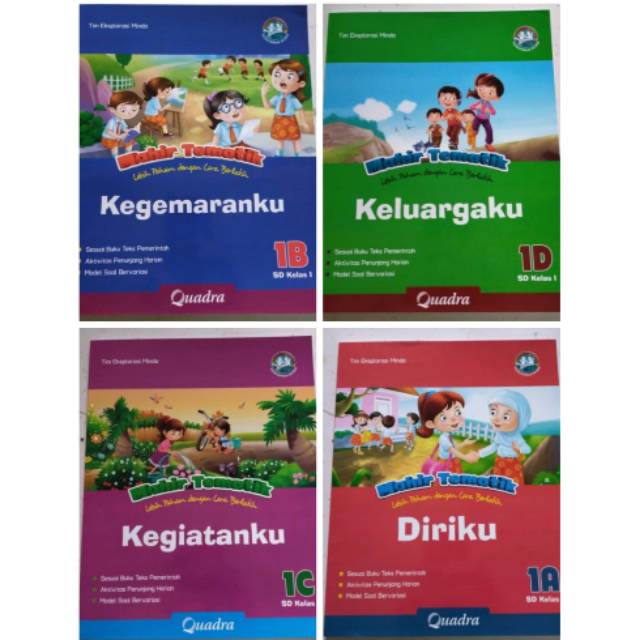 

Satu paket buku tematik untuk SD MI kelas 1
