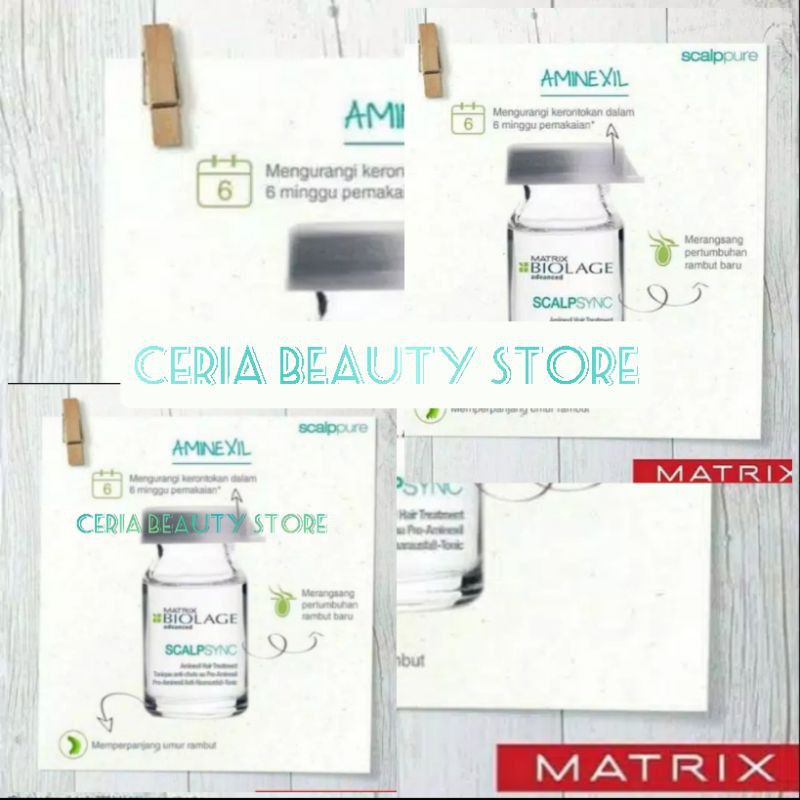 Matrix Biolage Aminexil ScalpSyns Serum Rambut / Serum Penumbuh Rambut / Serum Rambut Rontok