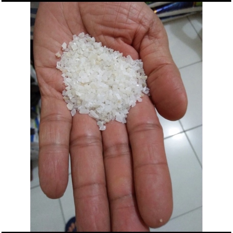 Jual Pasir Silika Kristal Kasar 20 kg per goni Aquarium