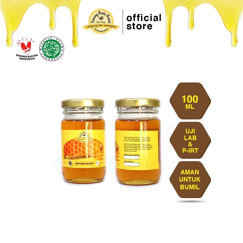 

Madu Murni Sarang Madu Murni 100ml