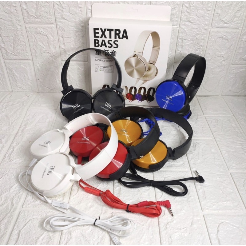 PROMO HEADPHONE BANDO J MDR XB450 EXTRABASS MUSIC