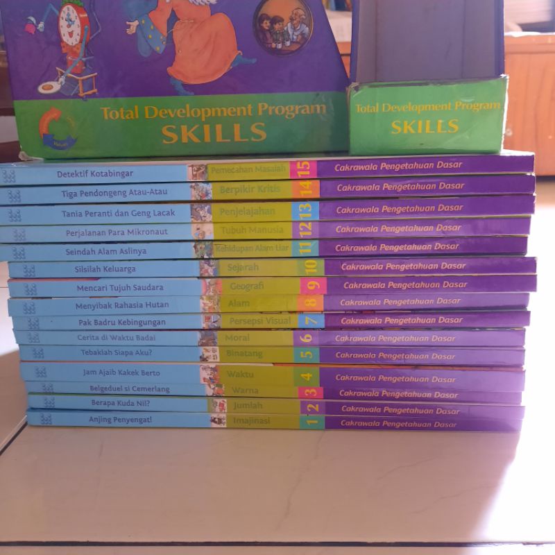 Buku Keterampilan Anak -CAKRAWALA PENGETAHUAN DASAR, CPD, SECOND BEKAS PRELOVED - TIGARAKSA