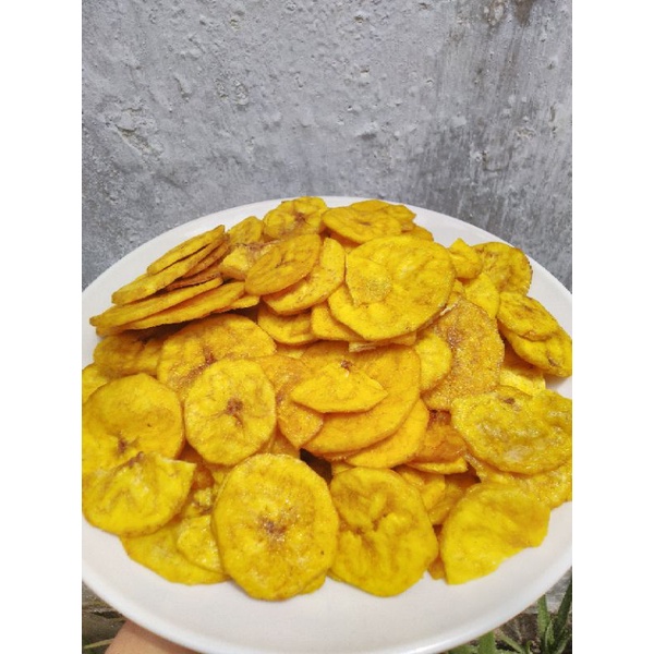 

Keripik Pisang Rasa Nangka 500gram / Keripik Pisang Kepok / Keripik Pisang Murah