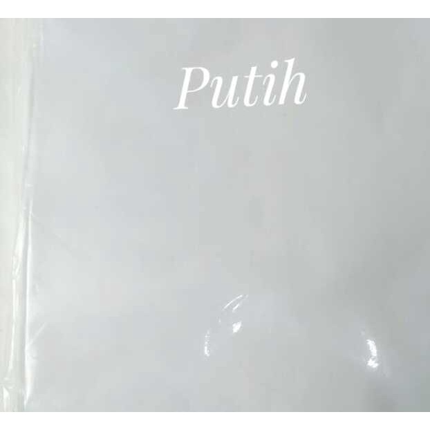 Plastik packing PE glossy tebal 0,45 permukaan mengkilap/plastik olshop/plastik baju/plastik gamis/p