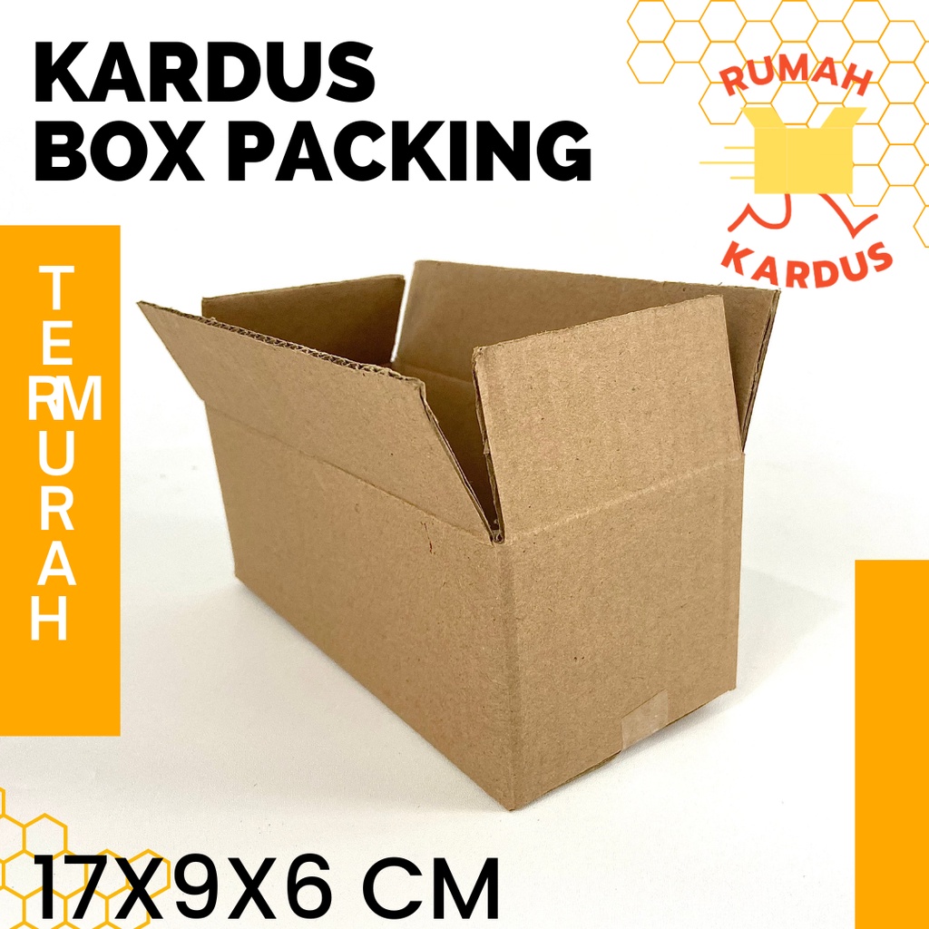 

Kardus Packing Box Dus 17X9X6 DIE CUT POLOS