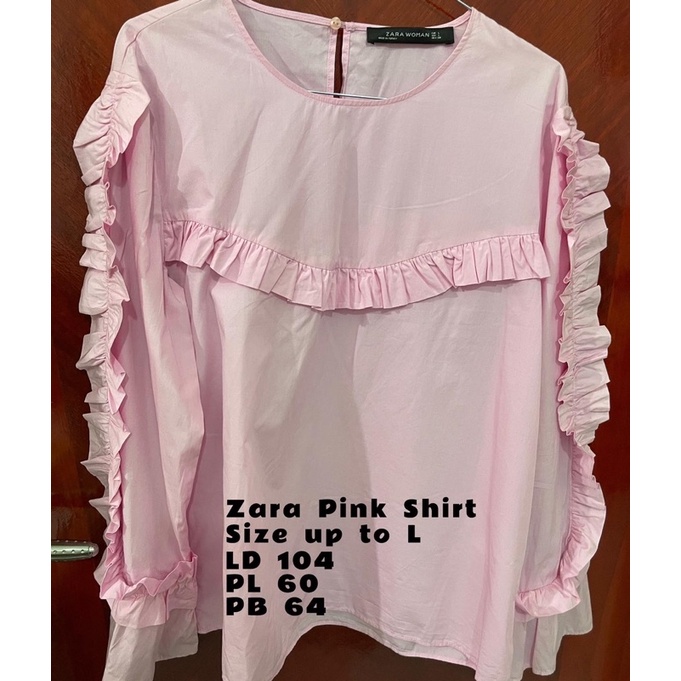 Zara Pink Shirt
