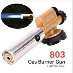 Firetic Kepala Gas Butane Jet Torch Flame Gun Tq803 Golden