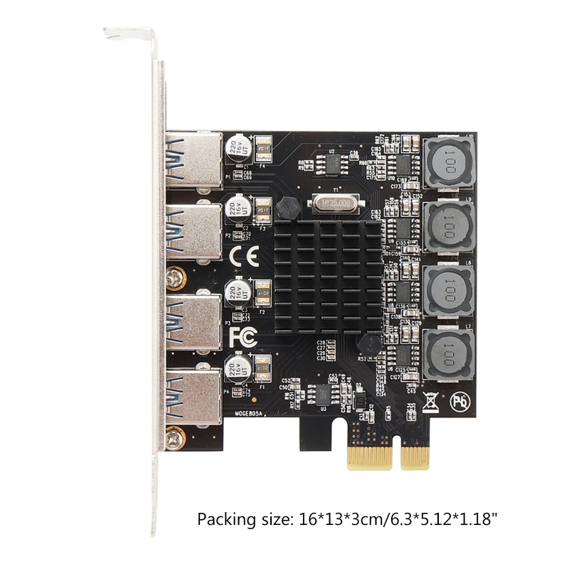 Zzz HUB 4 Port USB 3.0 PCIE PCI-E X1 X16